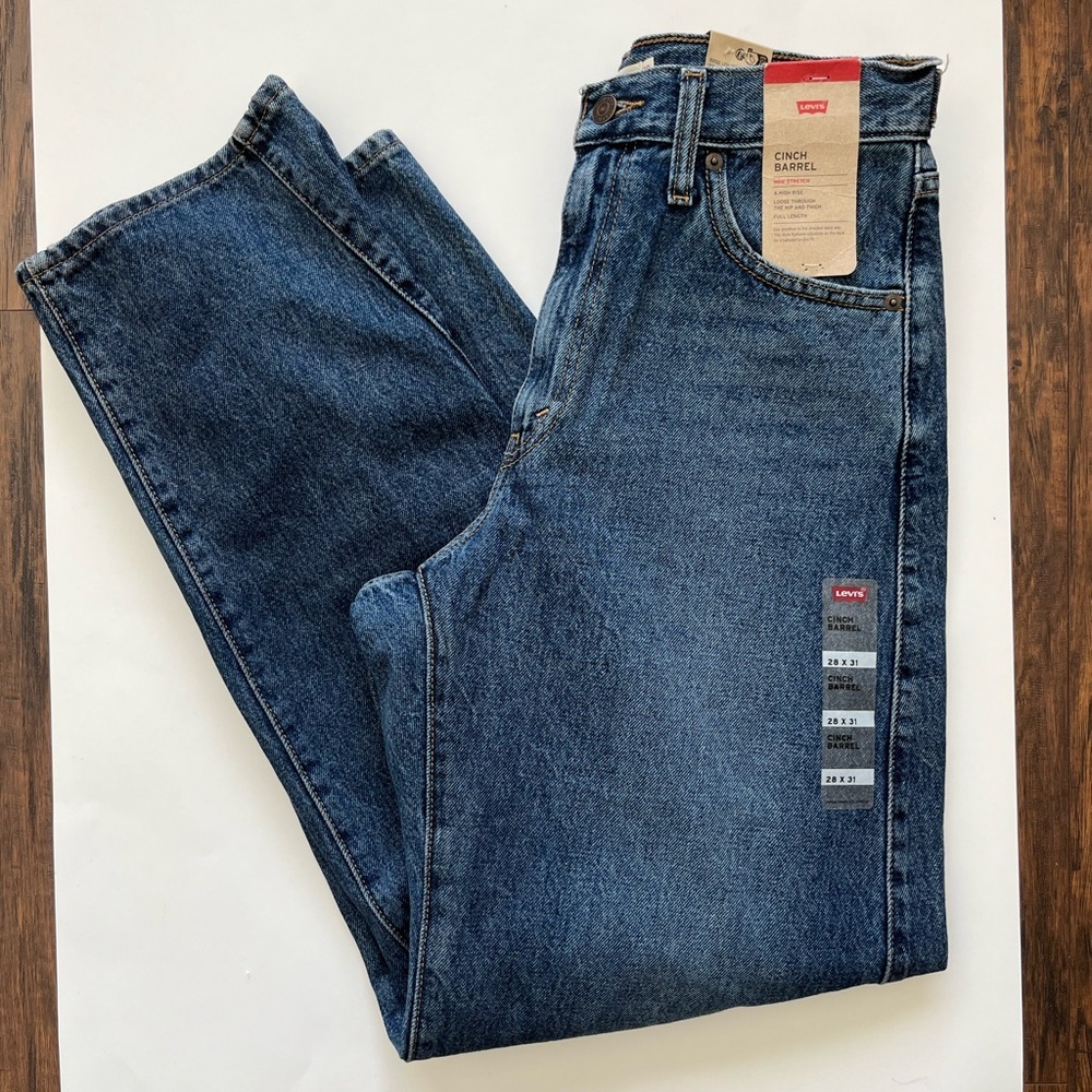 Levi’s cinch Barrel jeans NEW 28 new shades wash - Picture 5 of 14